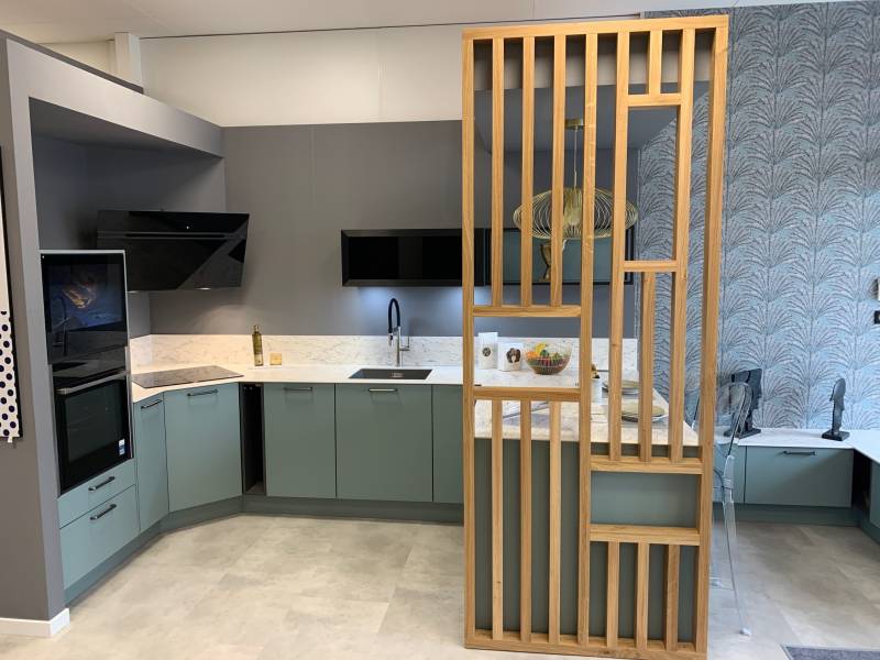 Claustra chêne massif sur mesure