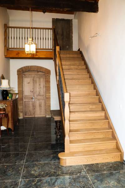 Escalier en chêne massif sur mesure