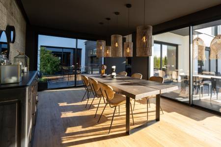 Notre zone d'activité pour ce service Meubles sur mesure en bois aspect naturel